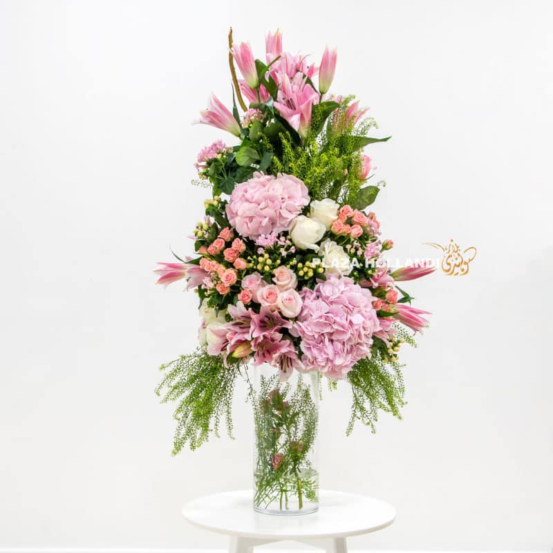 3 Large pink flower arrangement