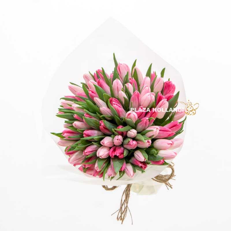 1.2 Pink tulip bouquet